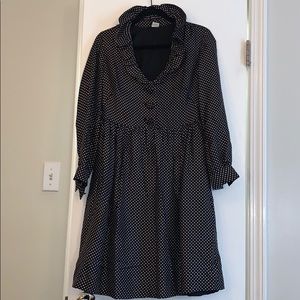 J.Crew Silk long sleeve dress